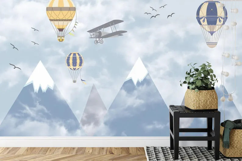 decorative wallpaper mural highlighting artwork details and balanced colors suitable for creative interior wall design wall