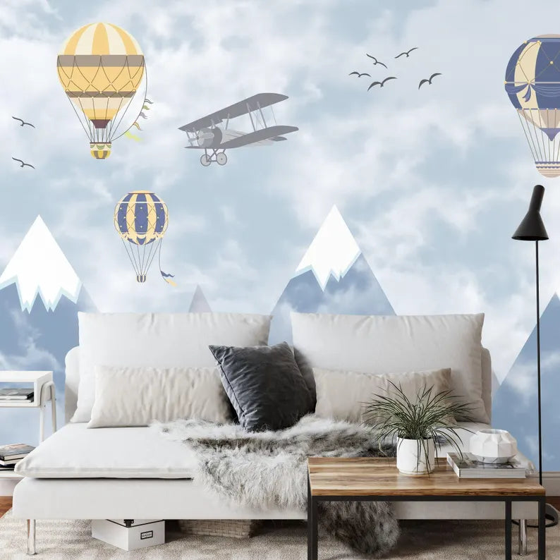 kids room wallpaper mural featuring playful artwork bright colors and smooth design for wall decoration wall decor wall dec