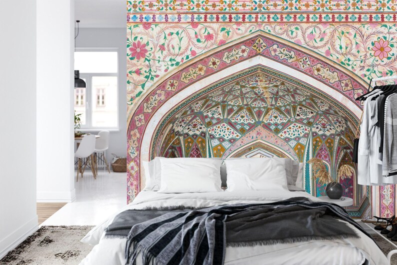 Ganesh Amber Palace Mural, Rajasthan Indian Art