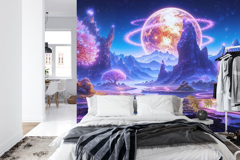 Fantasy World Wallpaper Mural Photomural Art Print