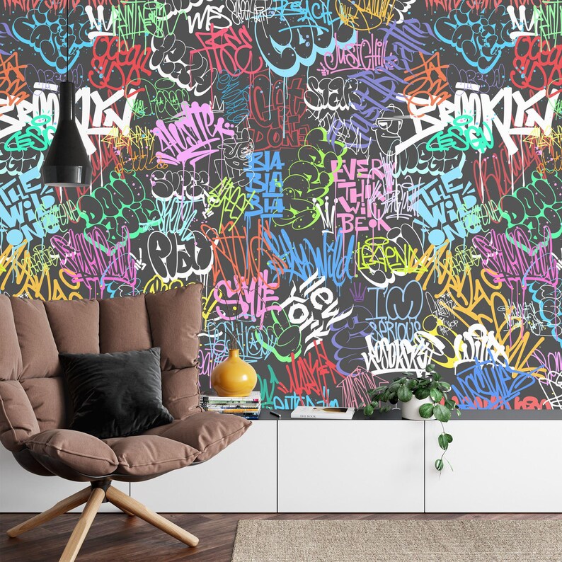 panoramic wall mural wallpaper presenting the complete artwork layout designed for large interior wall spaces wall decor wa
