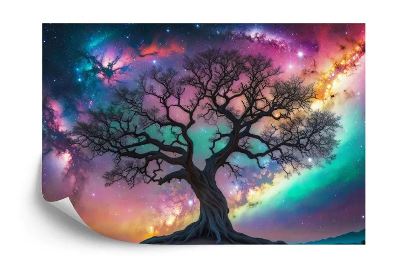 Magical Tree Wallpaper Mural, Fantasy World Wall Decal
