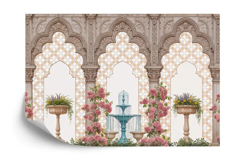 Islamic Arches Wallpaper Mural Art Print