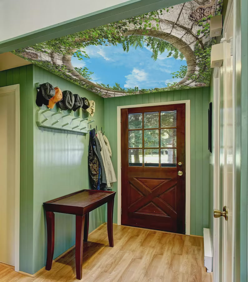 Sky Dream Ancient Arch Wallpaper Mural Art Print