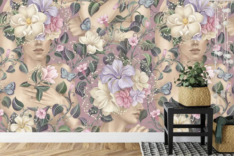 wall mural image with detailed illustration and vibrant colors perfect for stylish home or kids room decoration wall decor