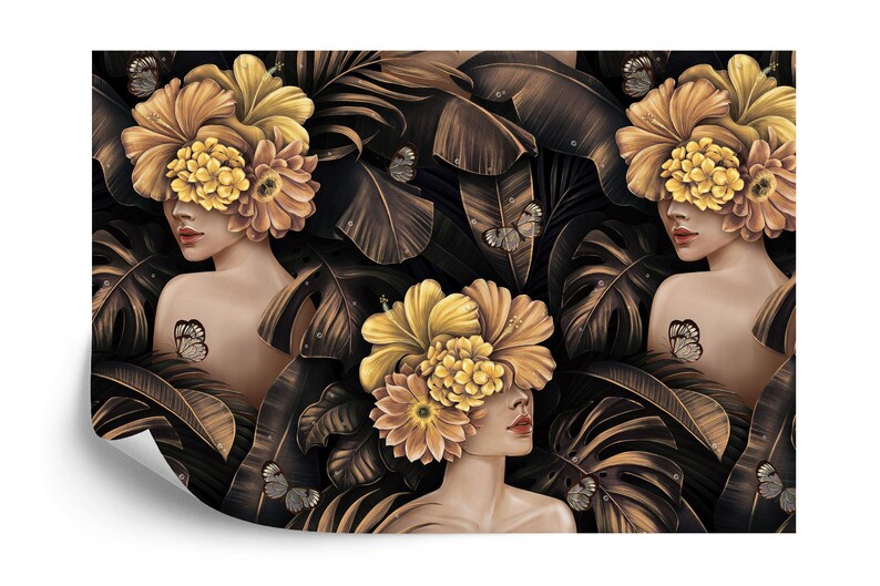 high quality wallpaper mural artwork created for interior decor combining artistic detail and visual clarity wall decor wal