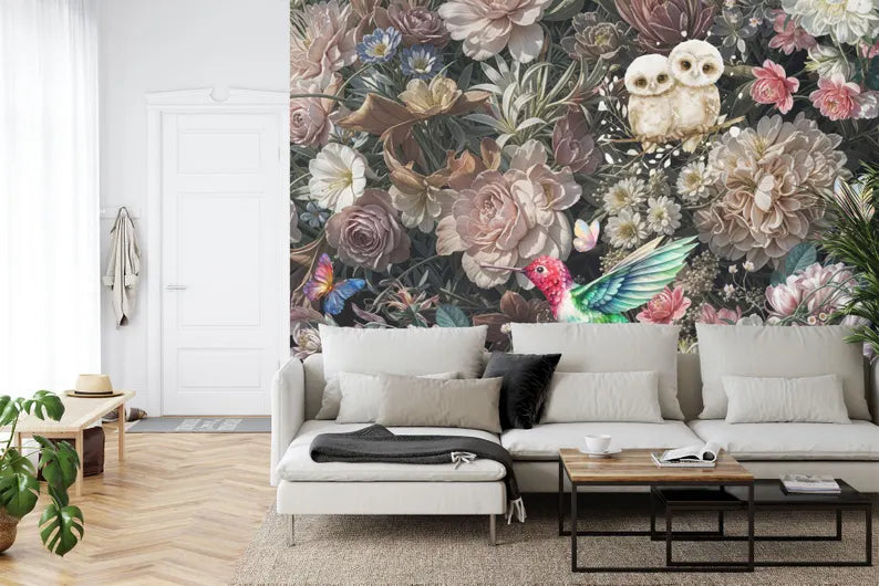 wall mural image with detailed illustration and vibrant colors perfect for stylish home or kids room decoration wall decor