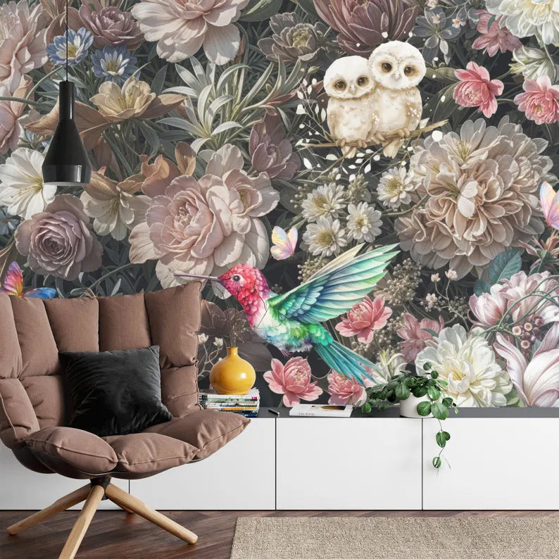 panoramic wall mural wallpaper presenting the complete artwork layout designed for large interior wall spaces wall decor wa