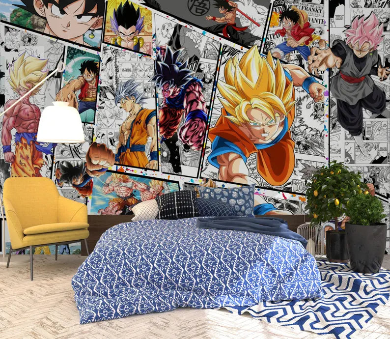 Anime Manga Collage Wallpaper Crossover