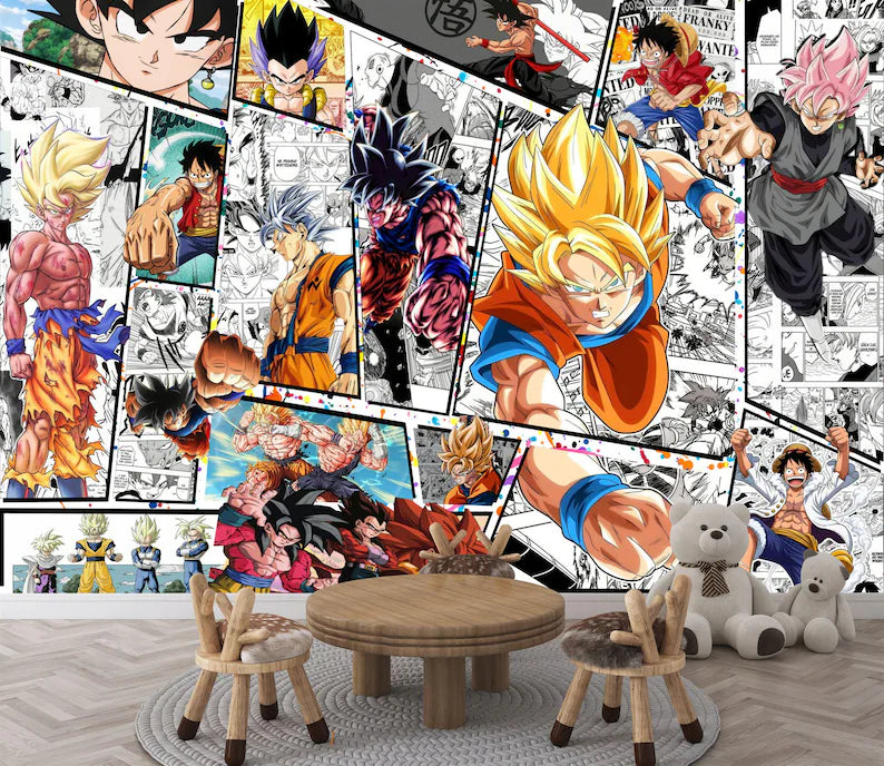 Anime Manga Collage Wallpaper Crossover