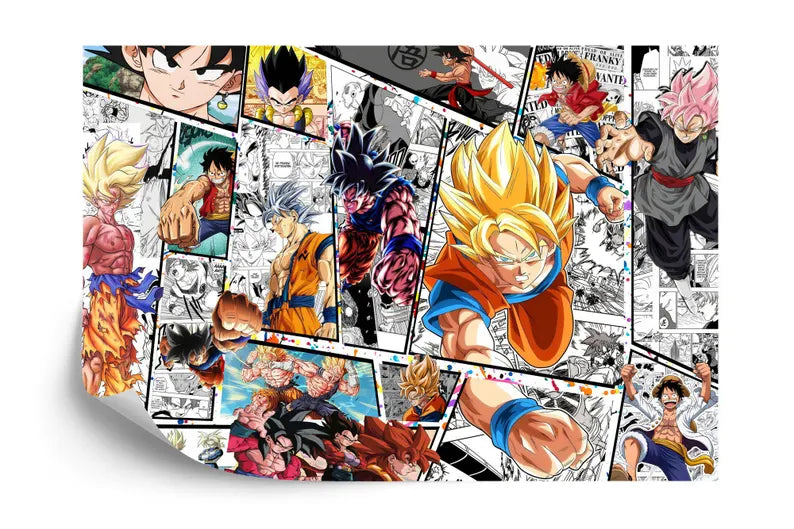 Anime Manga Collage Wallpaper Crossover