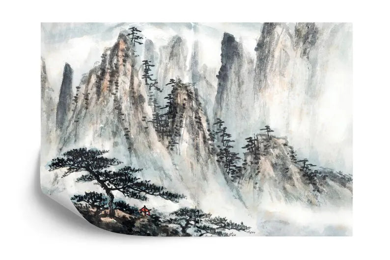 Chinese Landscape Painting Wallpaper Mural Art Print