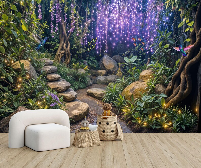 Enchanted Forest Wallpaper Mural Gift
