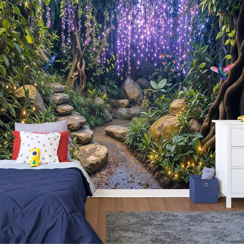 Enchanted Forest Wallpaper Mural Gift