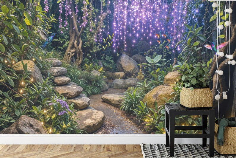 Enchanted Forest Wallpaper Mural Gift
