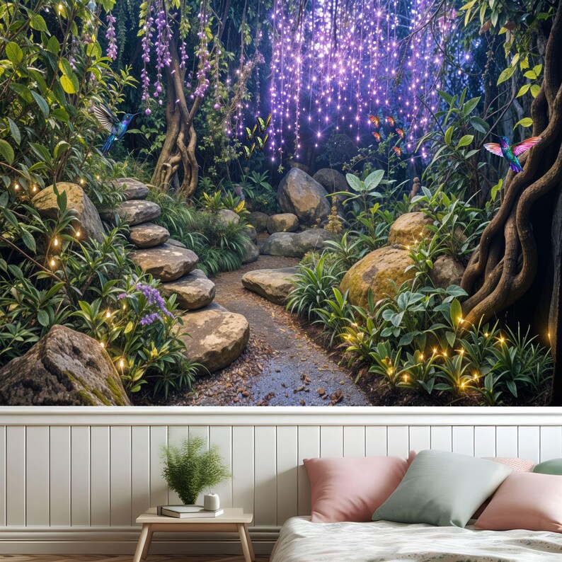 Enchanted Forest Wallpaper Mural Gift