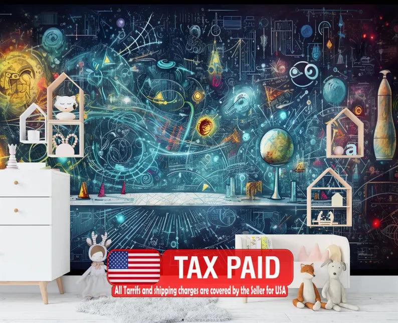 Mathematical Formulas Physics Signs Art Print