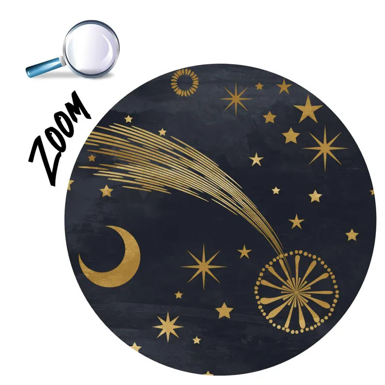 Starry Night Peel and Stick Wallpaper | Elegant Sky Mural