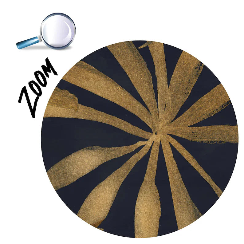 Floral Starry Night Wallpaper Mural, Elegant Modern Decor