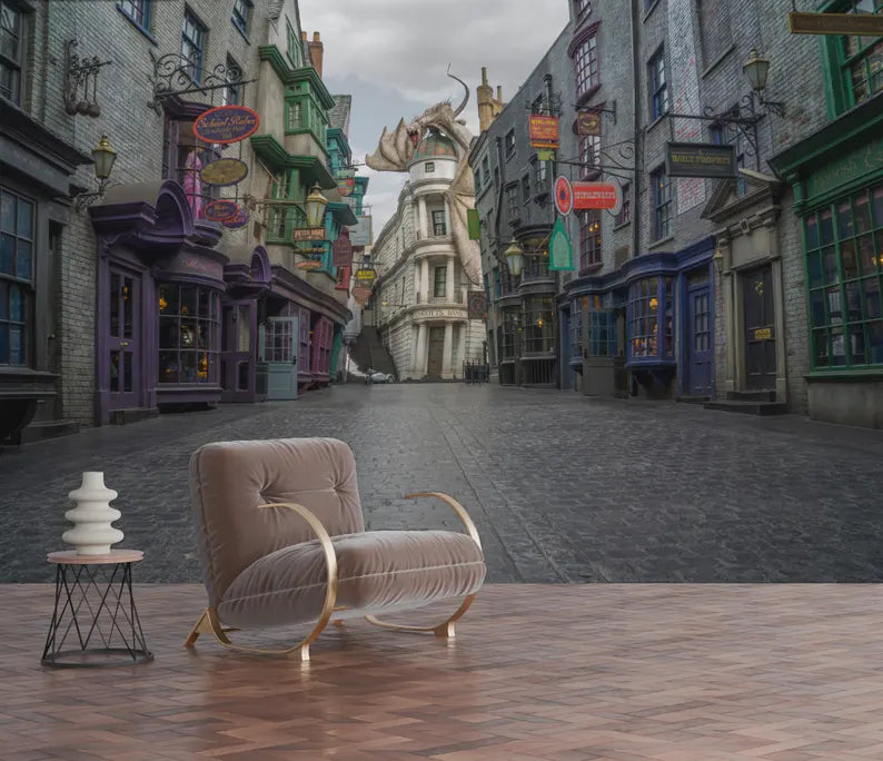 wall mural image with detailed illustration and vibrant colors perfect for stylish home or kids room decoration wall decor