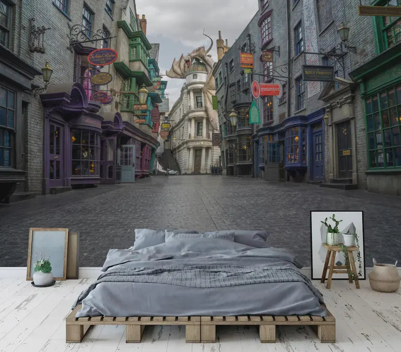 decorative wallpaper mural highlighting artwork details and balanced colors suitable for creative interior wall design wall