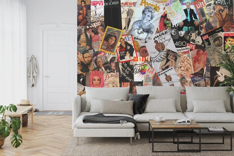 Iconic Magazine Covers Room Decor