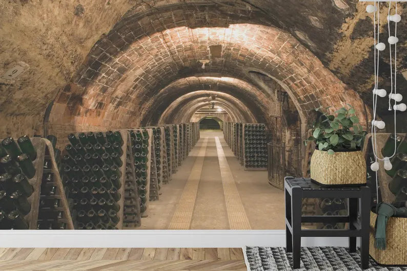 panoramic wall mural wallpaper presenting the complete artwork layout designed for large interior wall spaces wall decor wa