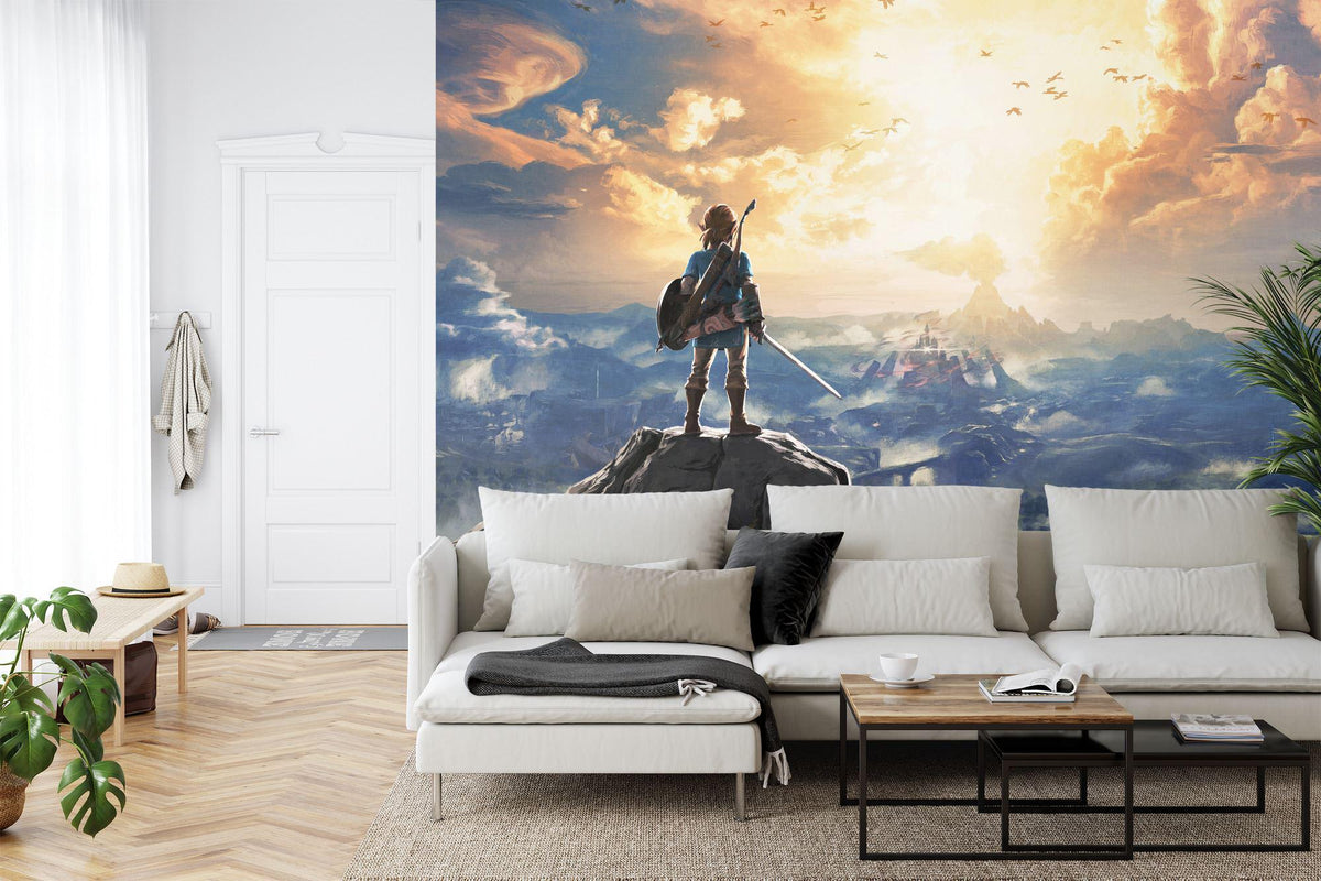 Gaming Room Wall Mural, Modern Gamer Decor - product image 2