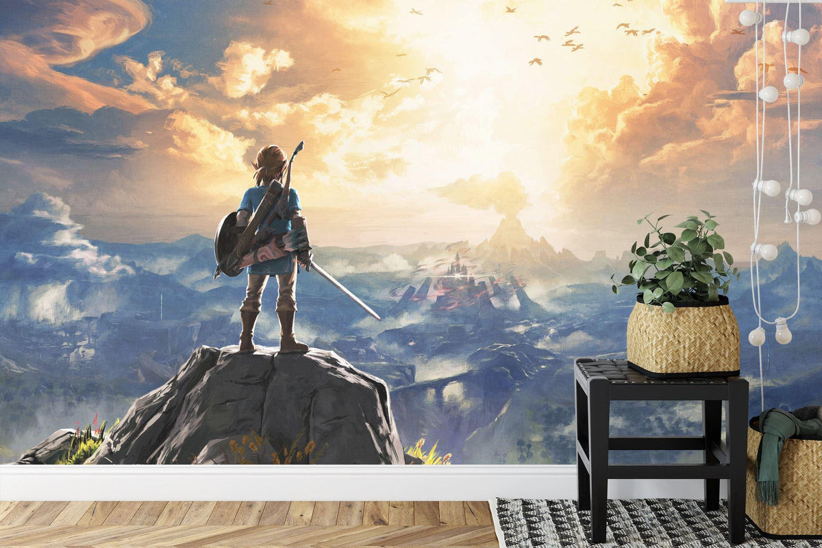 Gaming Room Wall Mural, Modern Gamer Decor - product image 3