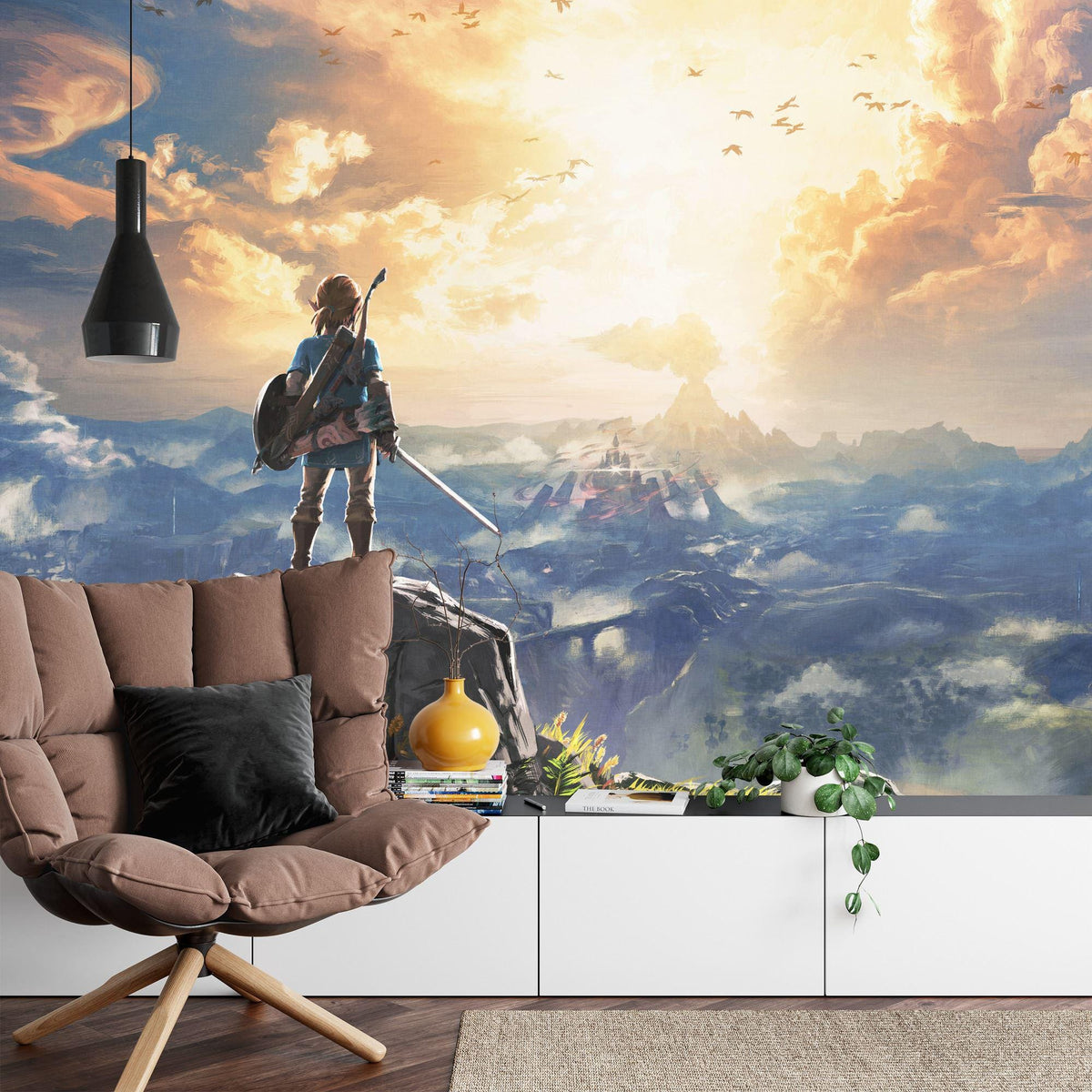 Gaming Room Wall Mural, Modern Gamer Decor - product image 6
