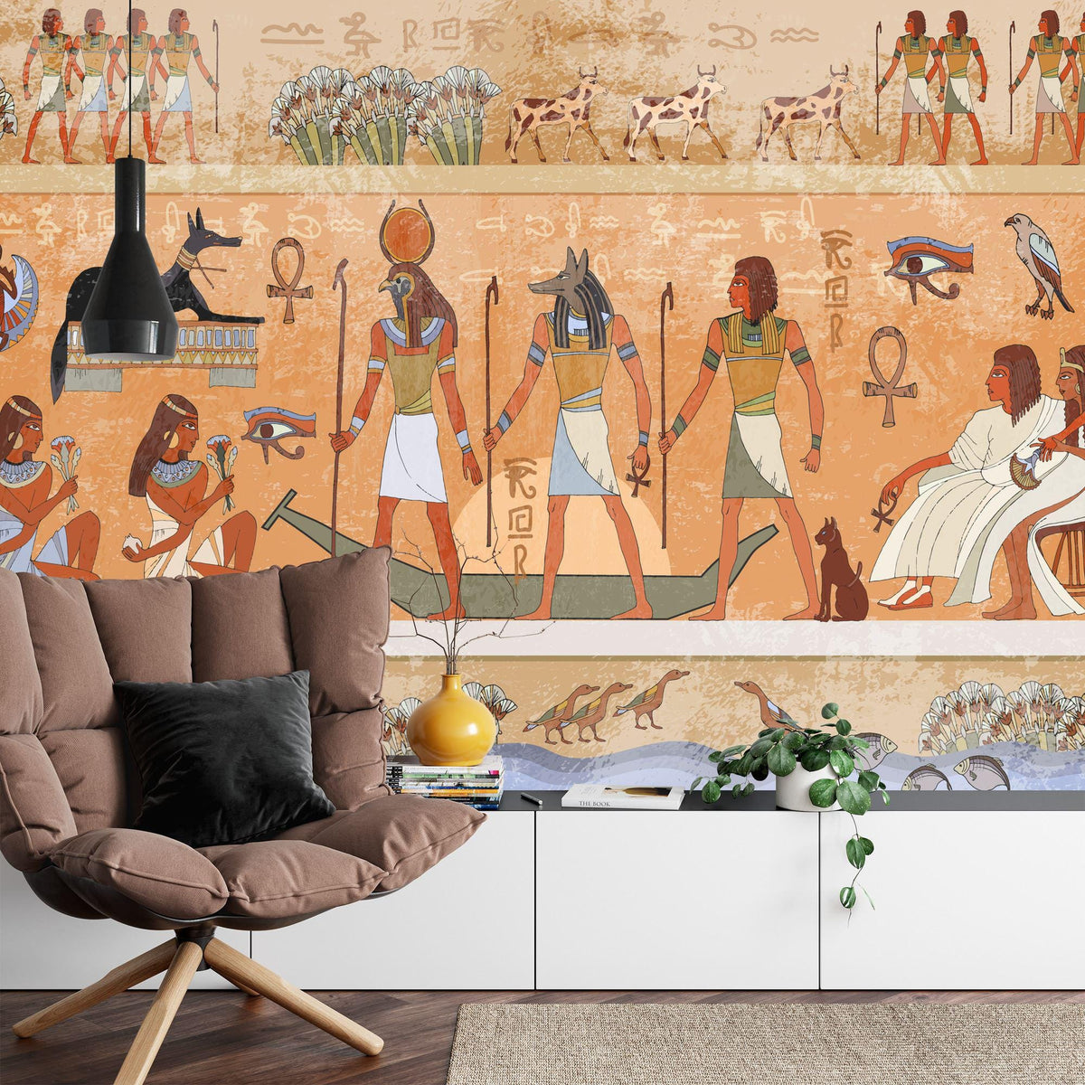 Ancient Egyptian Pharaonic Ceremony Wall Mural - product image 6