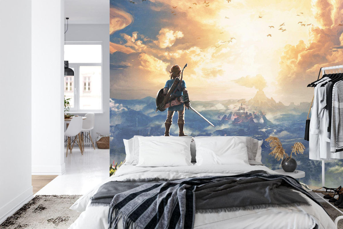 Gaming Room Wall Mural, Modern Gamer Decor - product image 4
