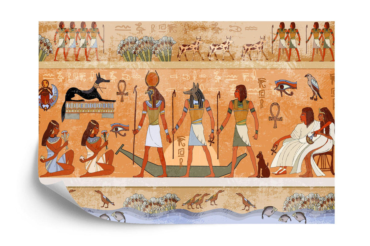 Ancient Egyptian Pharaonic Ceremony Wall Mural - product image 7