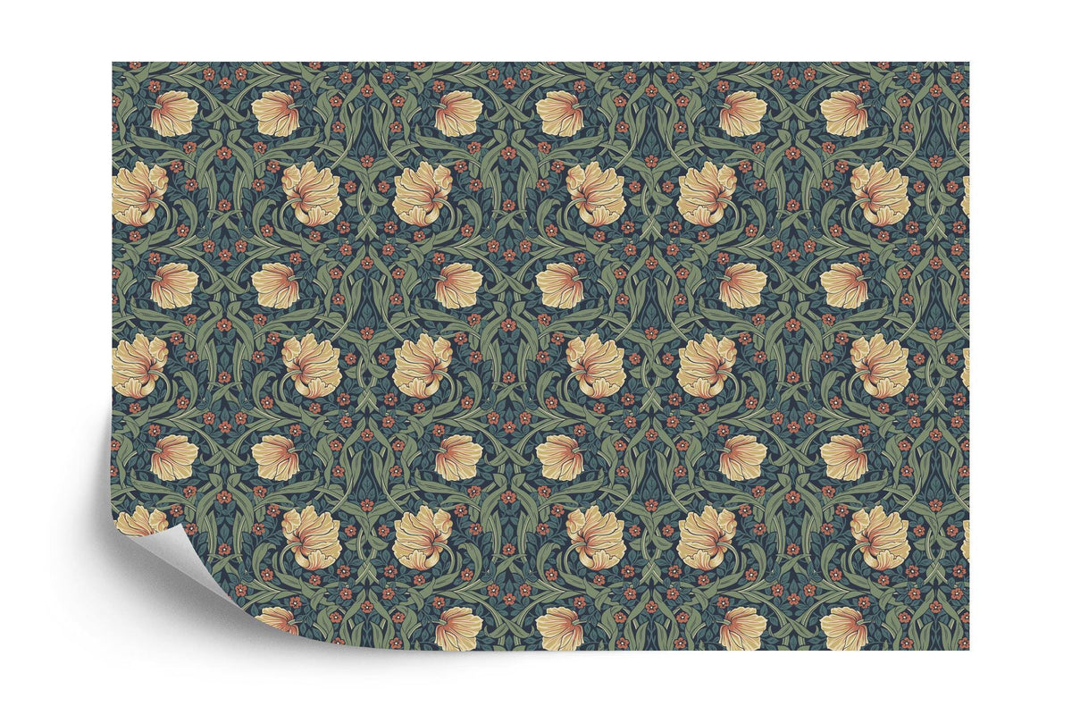 Vintage William Morris Floral Leaves Wallpaper - product image 7