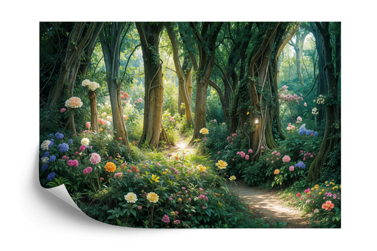 Enchanted Forest Trees Kids Room Wallpaper Mural - product image 7