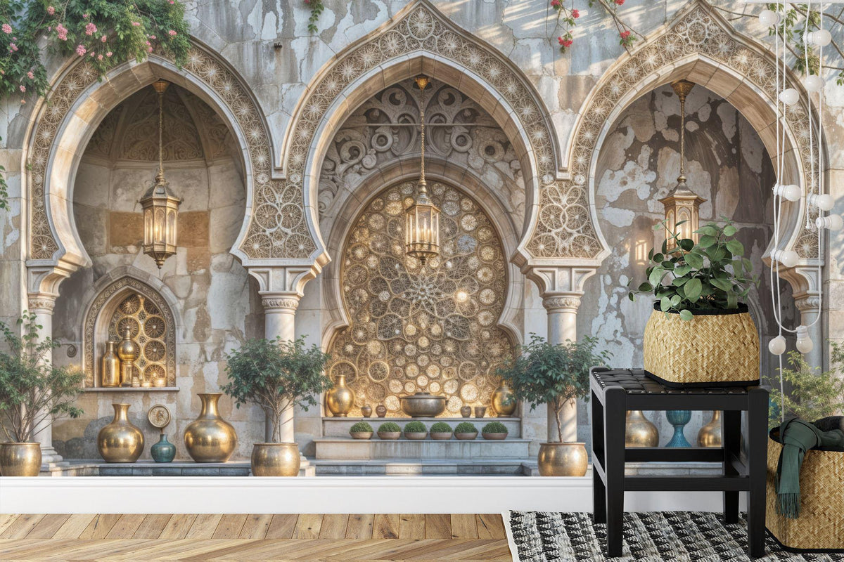 Arabian Nights Islamic Arches Wallpaper Mural - product image 4