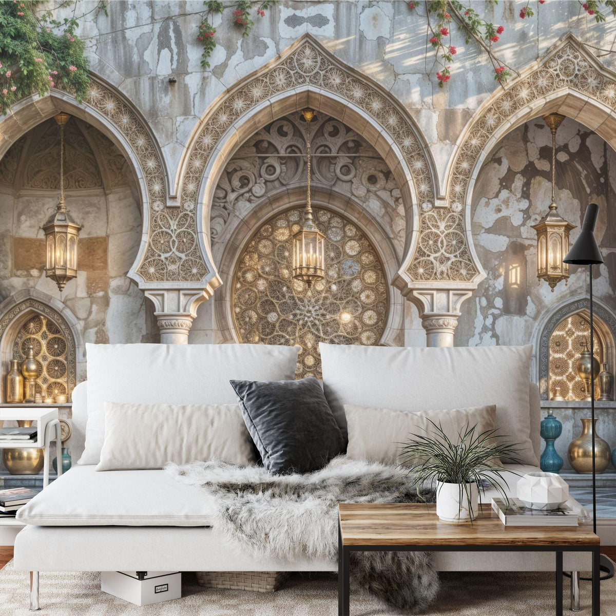 Arabian Nights Islamic Arches Wallpaper Mural - product image 5